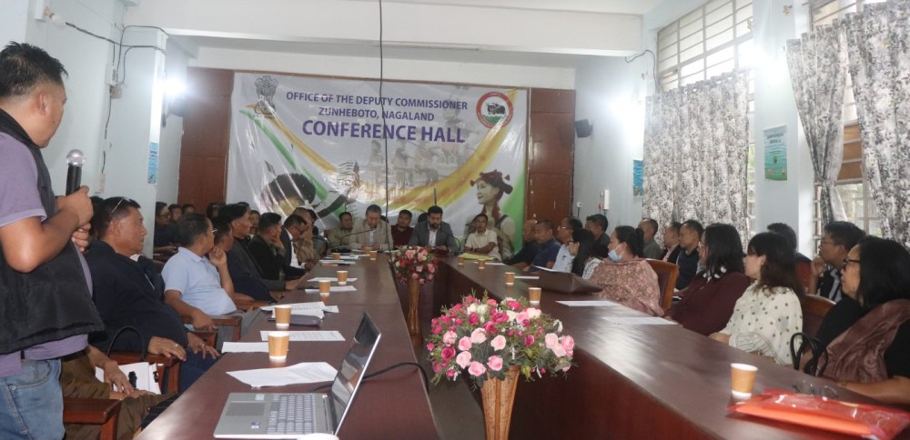 A section of Board members during the DPDB meeting in Zunheboto on July 18. (Morung Photo)